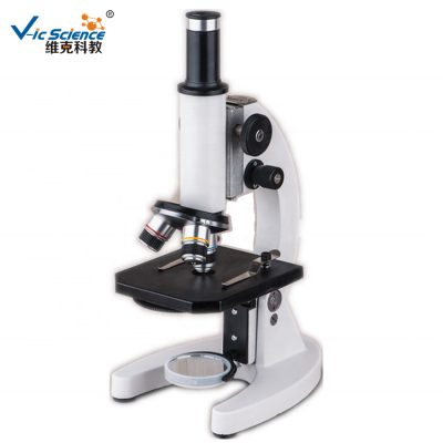 Vic Science 40X-640X Biological Lab Microscope Monocular Microscope for Student