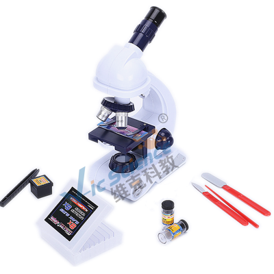 450X Microscope Kids Gifts Children Science Explore Learning Toy Plastic Biological  Microscope