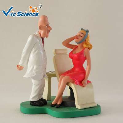 Hot Popular Dental Teeth Model of  Dentist Cartoon Sculpture