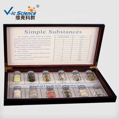 Simple Substance Rock Specimens for Education Scientific Research (12 kinds)