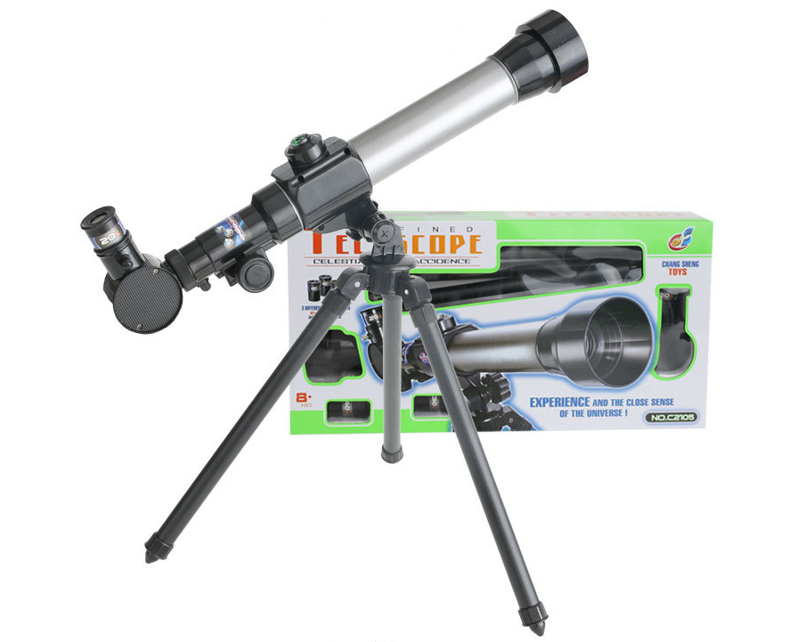 HOT Sell 20X-40X Plastic Astronomical Telescope for Children Science Explore Learning Kids Gifts